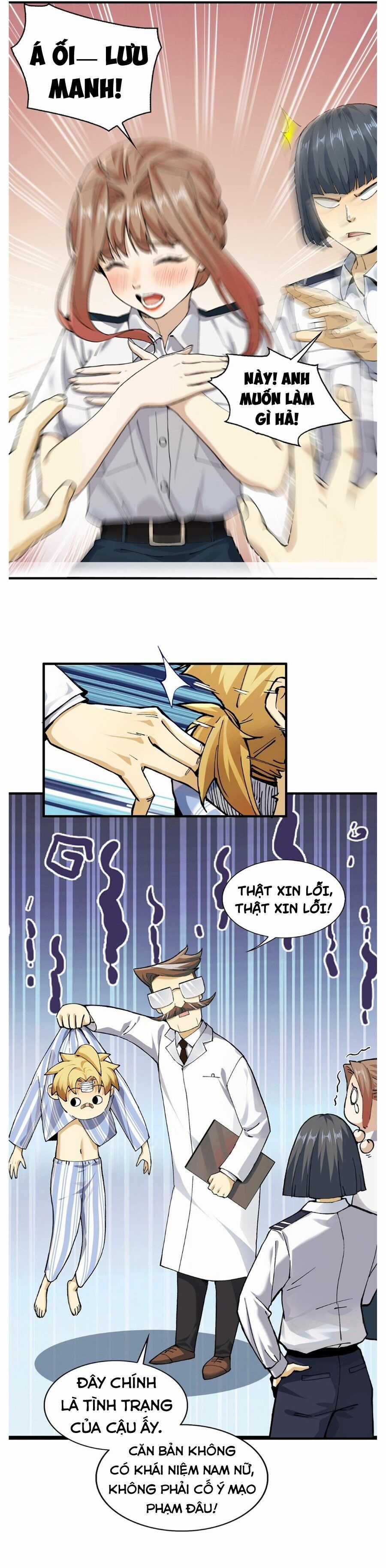 Đến Ma Quỷ Còn Sợ Tâm Thần Chương 3 trang 10