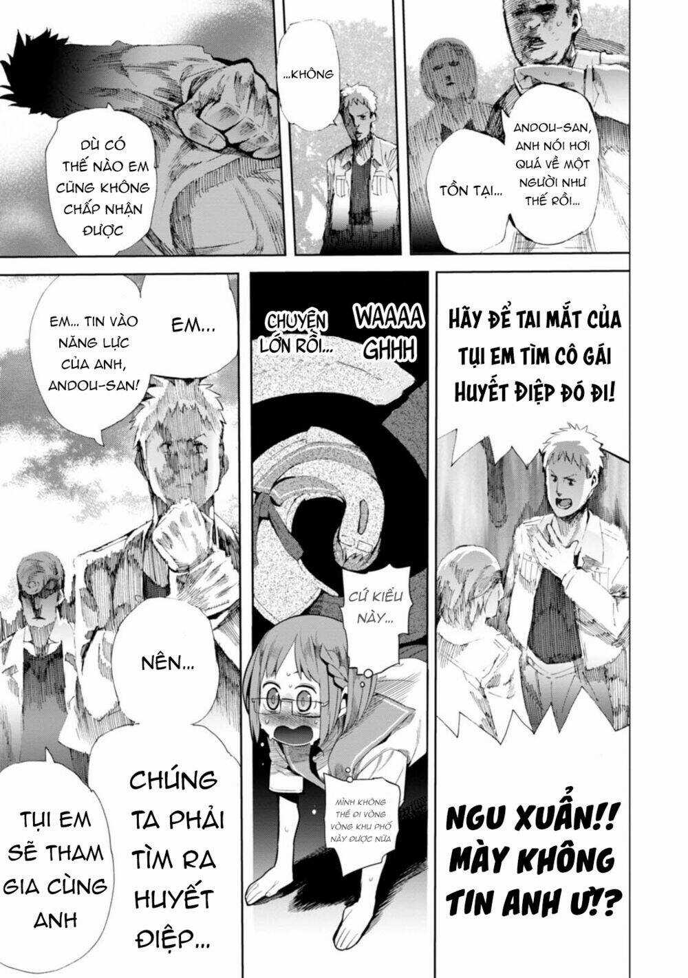 Đến Trường Thật Gian Khổ Chapter 7 trang 9