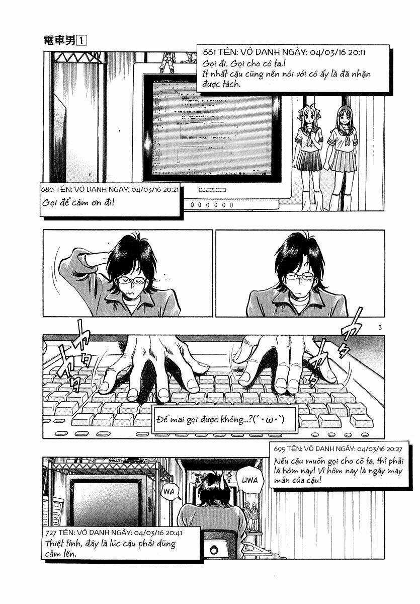Densha Otoko Chapter 2 trang 3