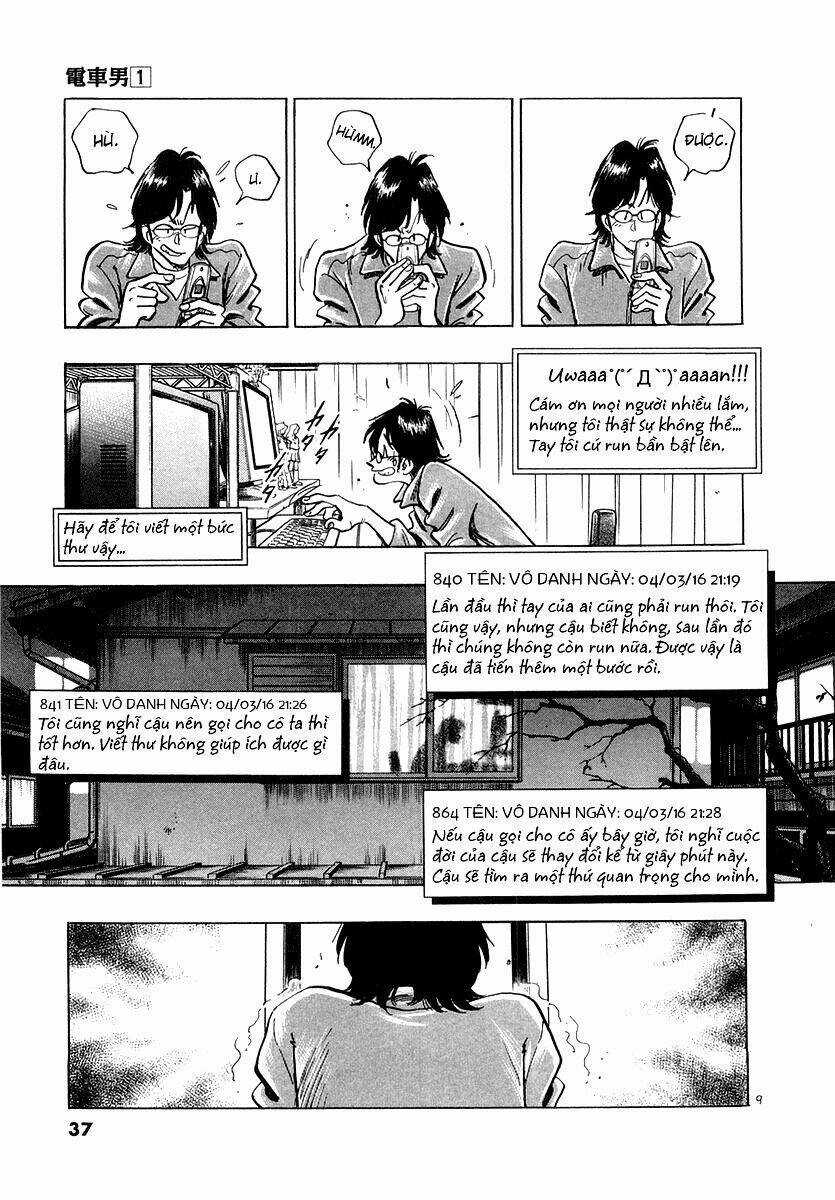 Densha Otoko Chapter 2 trang 9