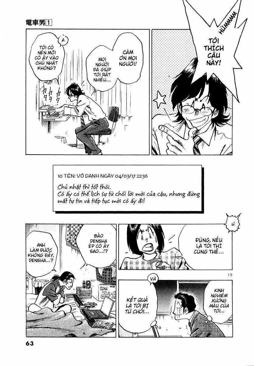 Densha Otoko Chapter 3 trang 14