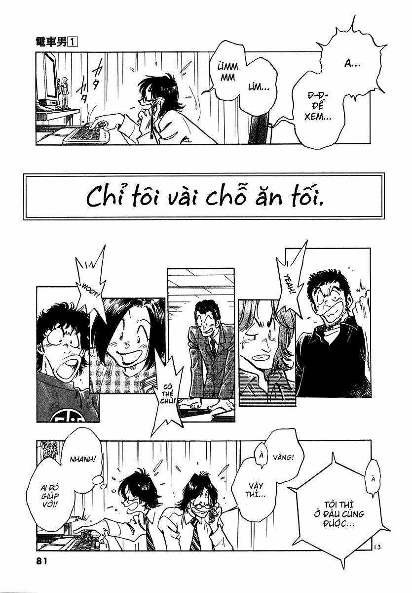 Densha Otoko Chapter 4 trang 13