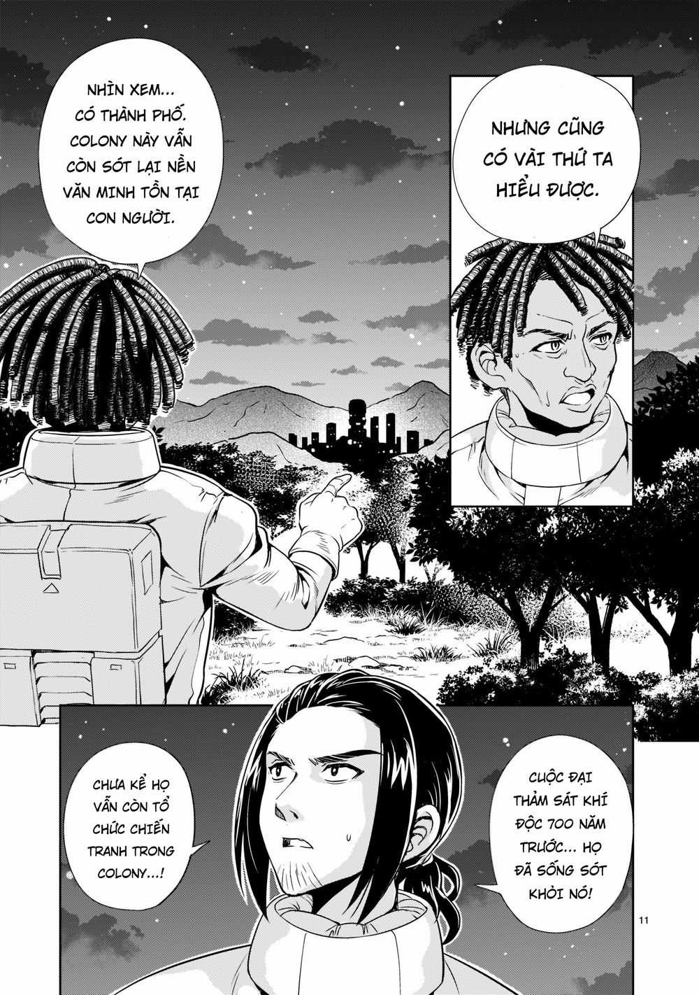 Despair Memory Gundam Sequel Chapter 4: - Thế giới Colony trang 12