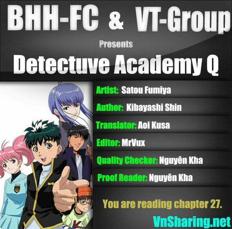 Detective Academy Q Chapter 27 trang 0