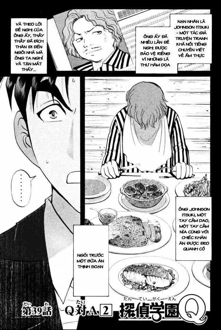 Detective Academy Q Chapter 39 trang 2