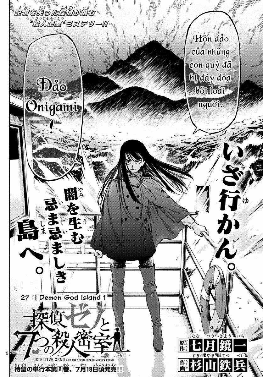 Detective Xeno And The Seven Locked Murder Rooms Chapter 27 trang 3