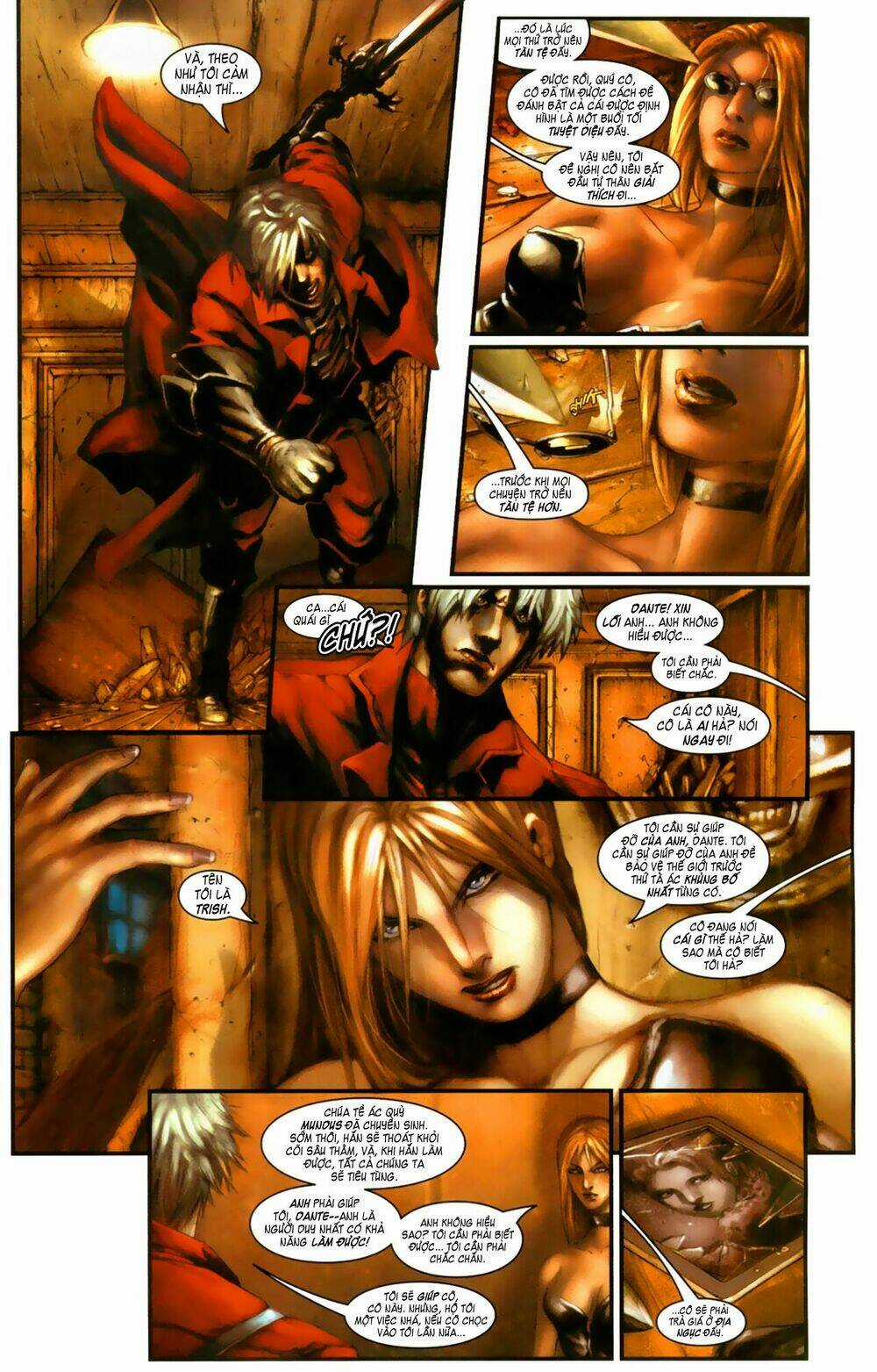 Devil May Cry - Đến Quỷ Cũng Rơi Lệ Chapter 1 trang 22