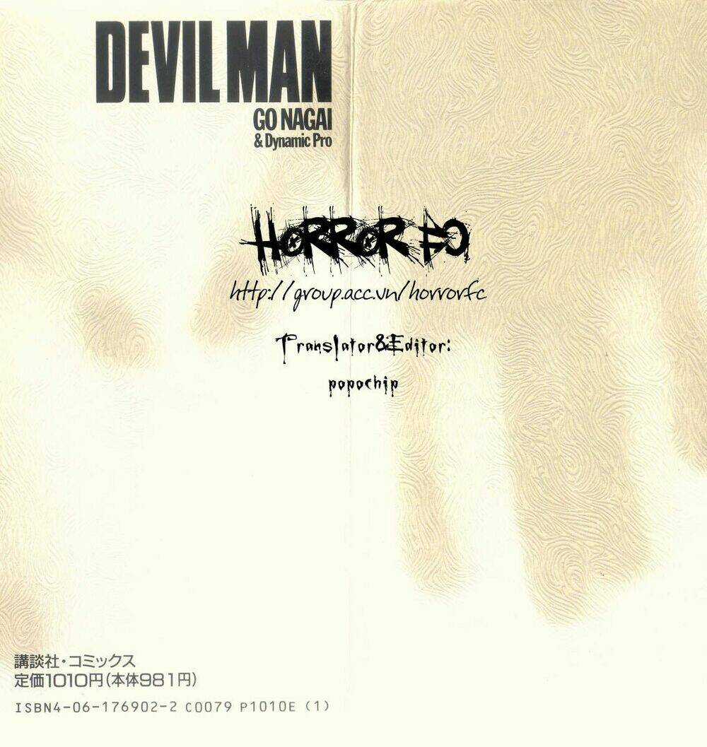Devilman Chapter 1.1 trang 2