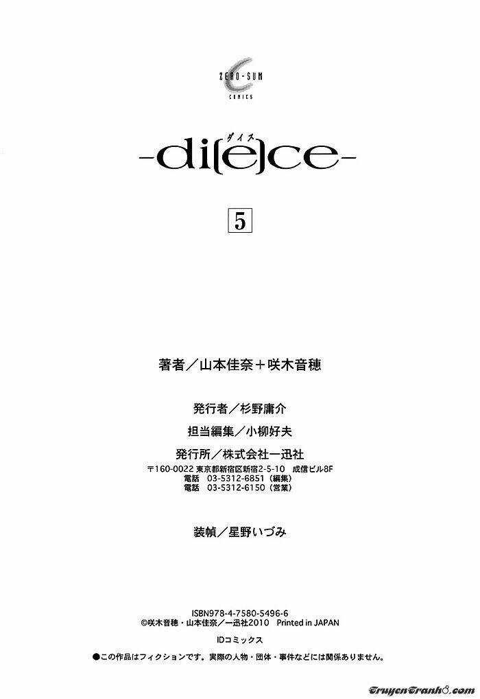 Di[E]Ce - Trò Chơi Sinh Tử Chapter 33 trang 37