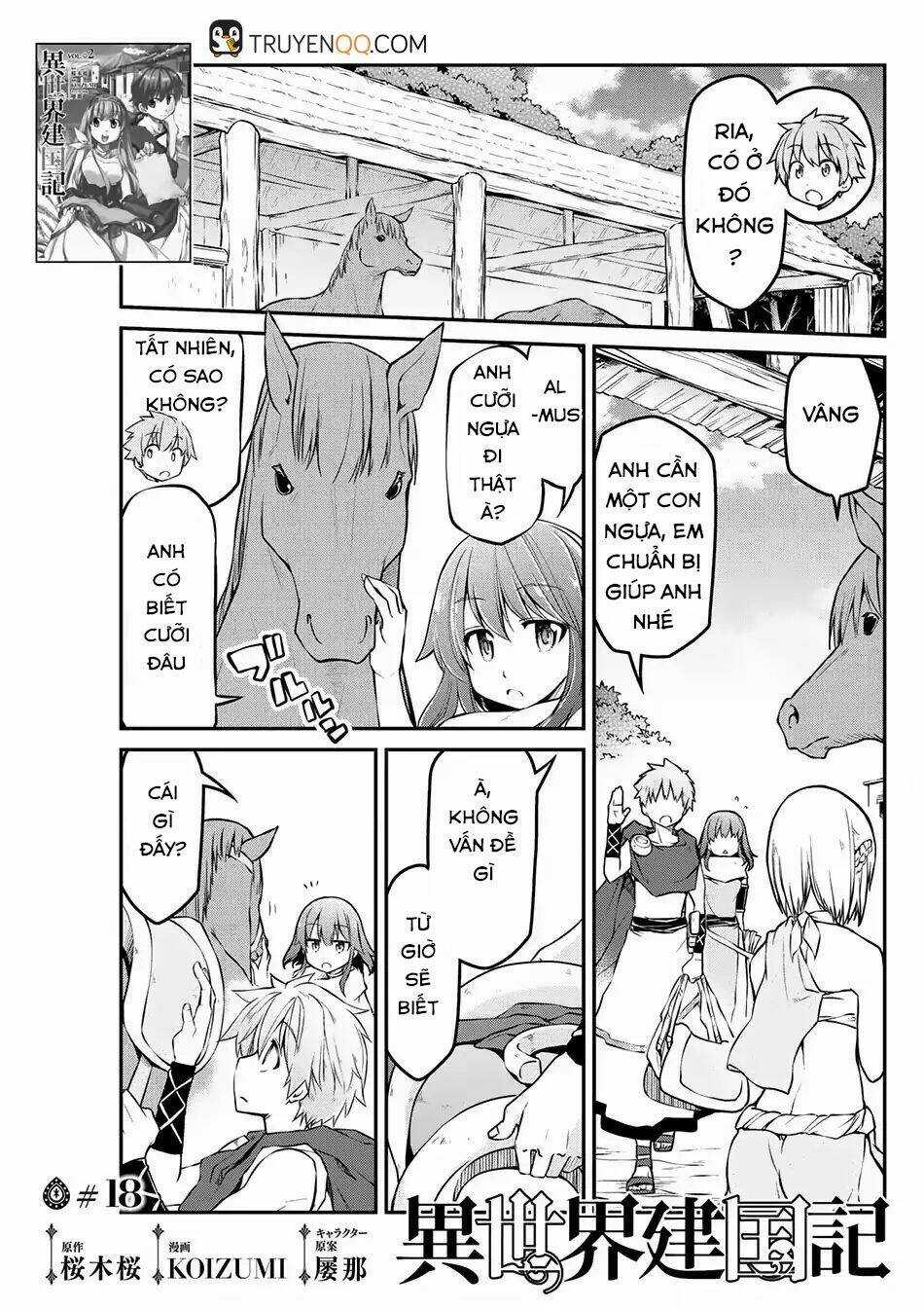 Dị Giới Kiến Quốc Ký Chapter 18 trang 1