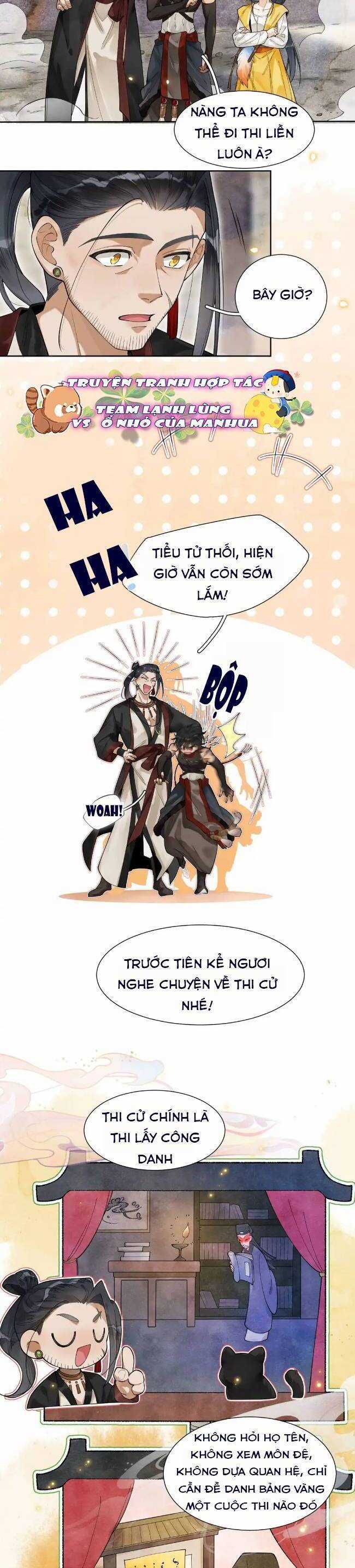 Đi Thi Thôi Nào , Tiểu Hắc Báo Chapter 4 trang 4