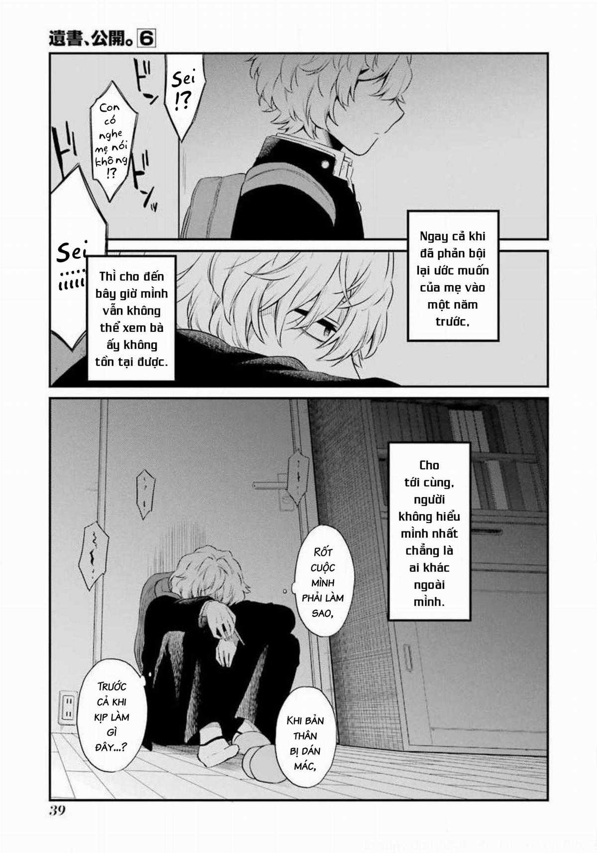 Di Thư Trên Bàn Chapter 28 trang 13