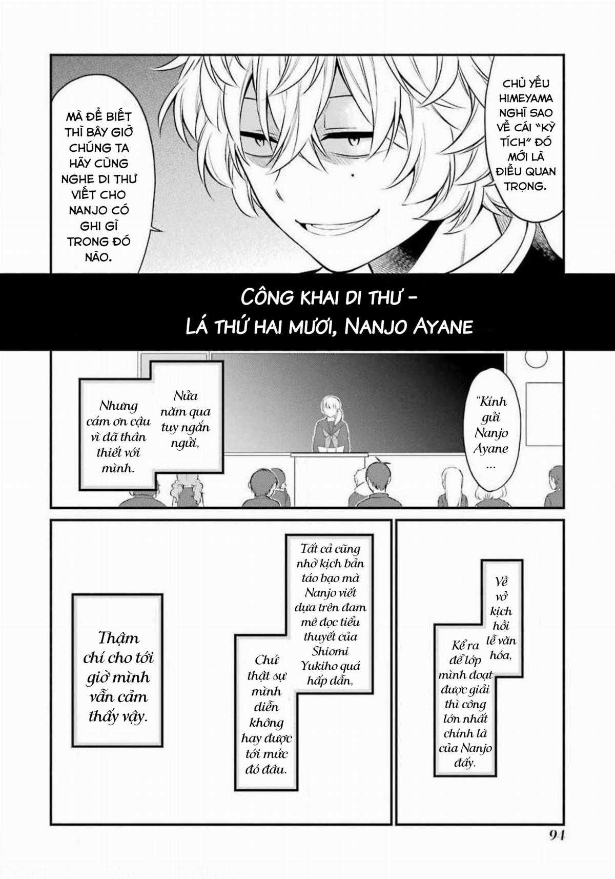 Di Thư Trên Bàn Chapter 30 trang 19