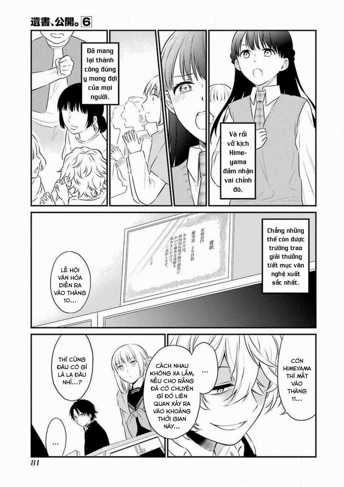 Di Thư Trên Bàn Chapter 30 trang 6