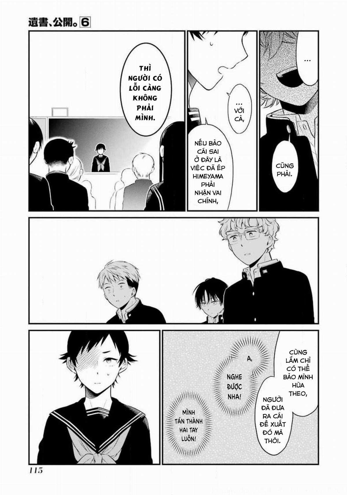 Di Thư Trên Bàn Chapter 31 trang 13