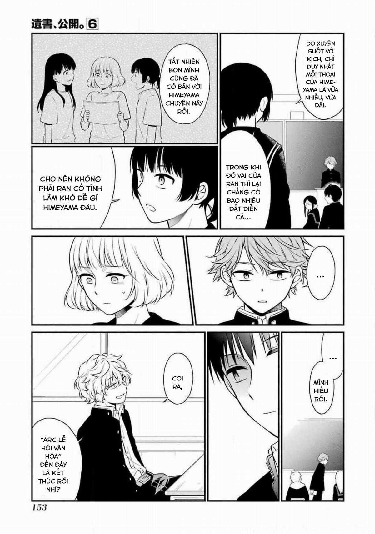 Di Thư Trên Bàn Chapter 32 trang 19