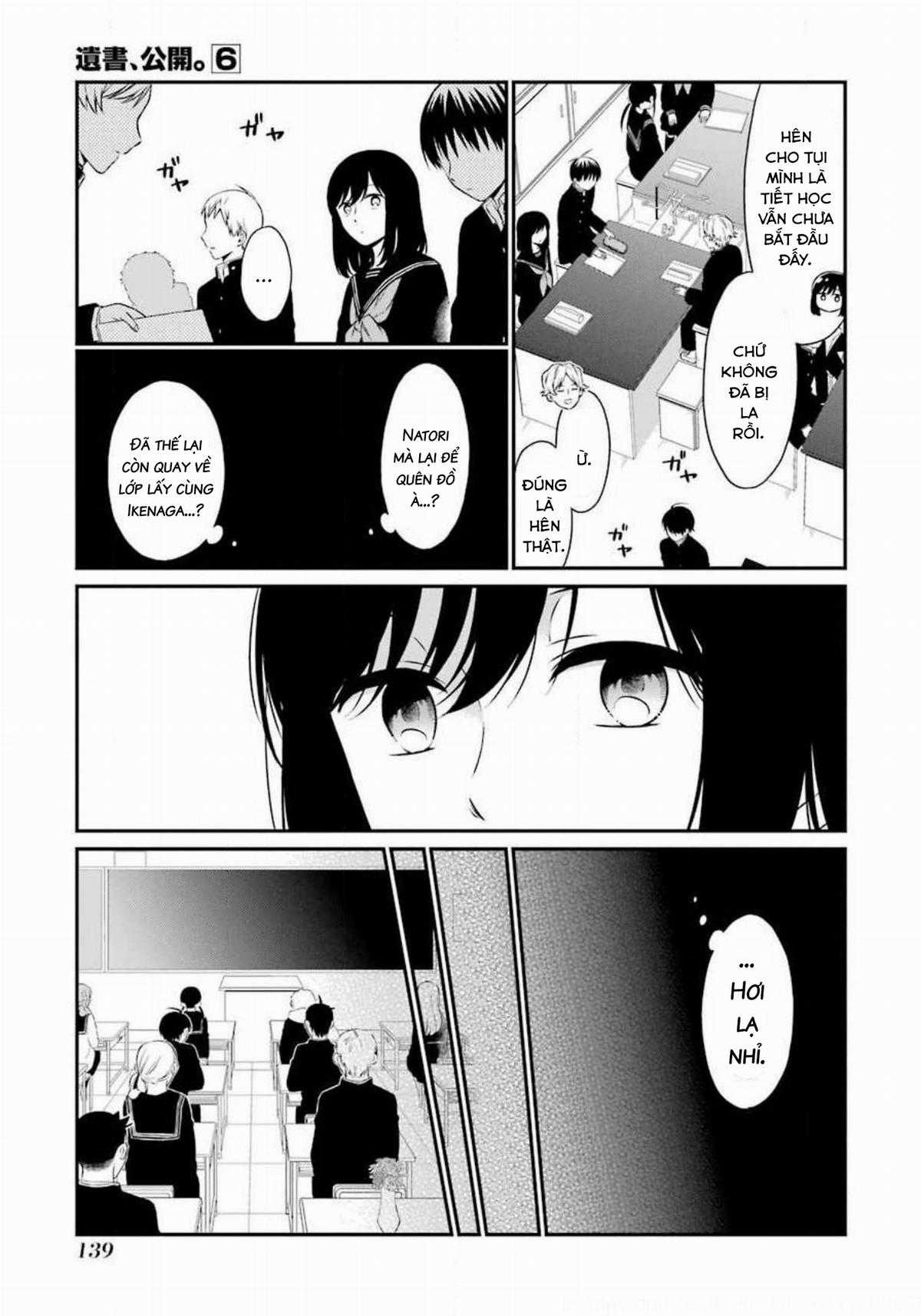 Di Thư Trên Bàn Chapter 32 trang 5