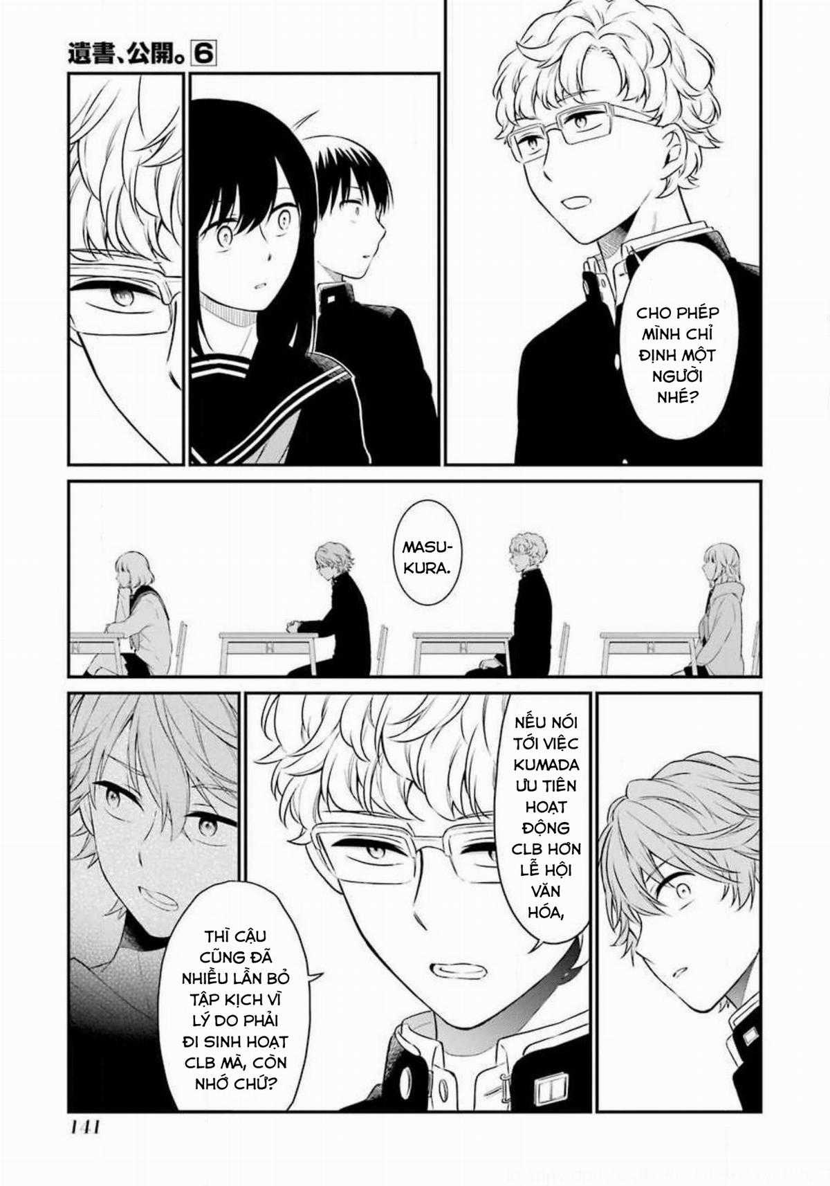 Di Thư Trên Bàn Chapter 32 trang 7