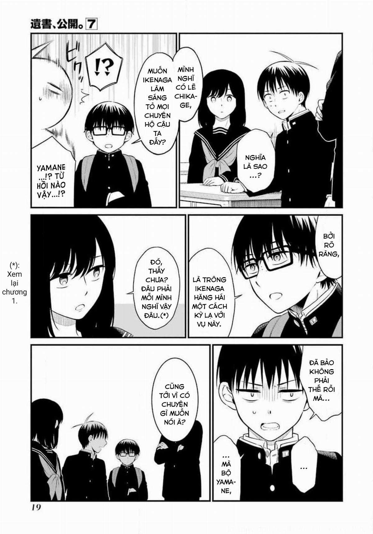 Di Thư Trên Bàn Chapter 33 trang 20