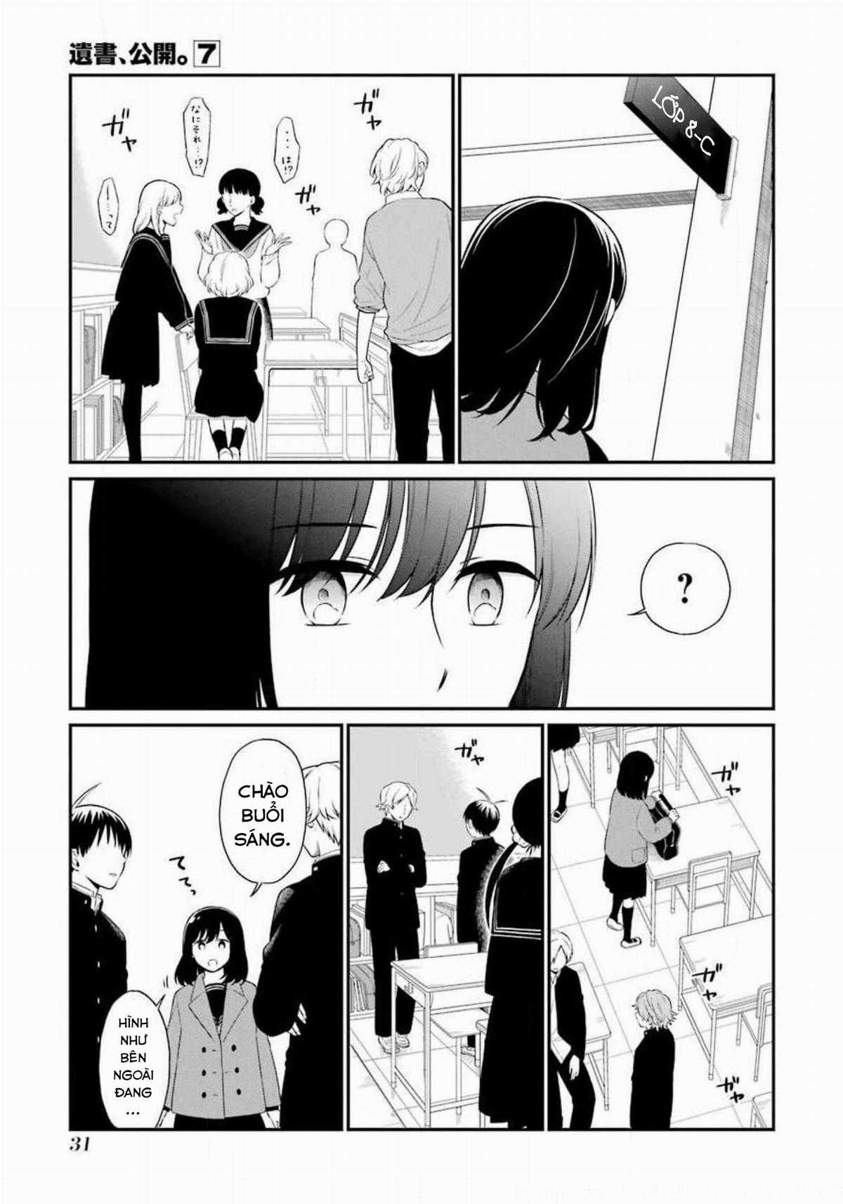 Di Thư Trên Bàn Chapter 34 trang 5