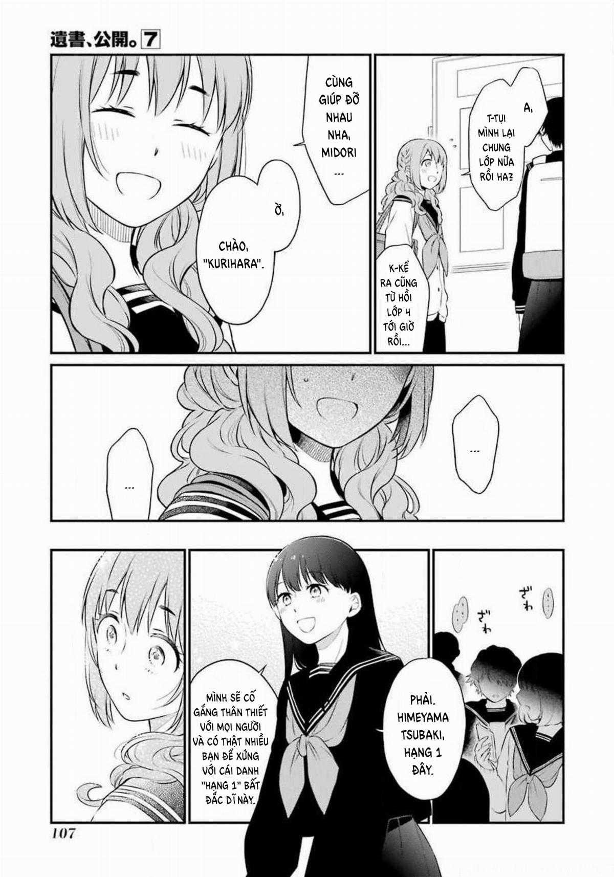 Di Thư Trên Bàn Chapter 36 trang 21