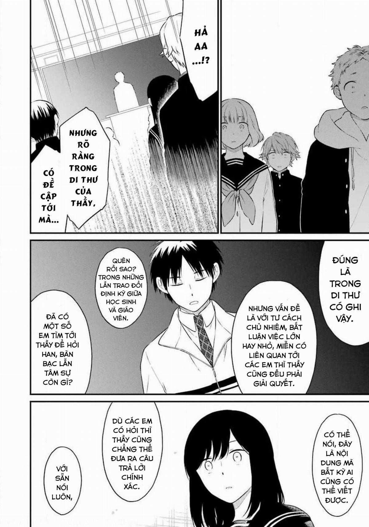 Di Thư Trên Bàn Chapter 37 trang 16