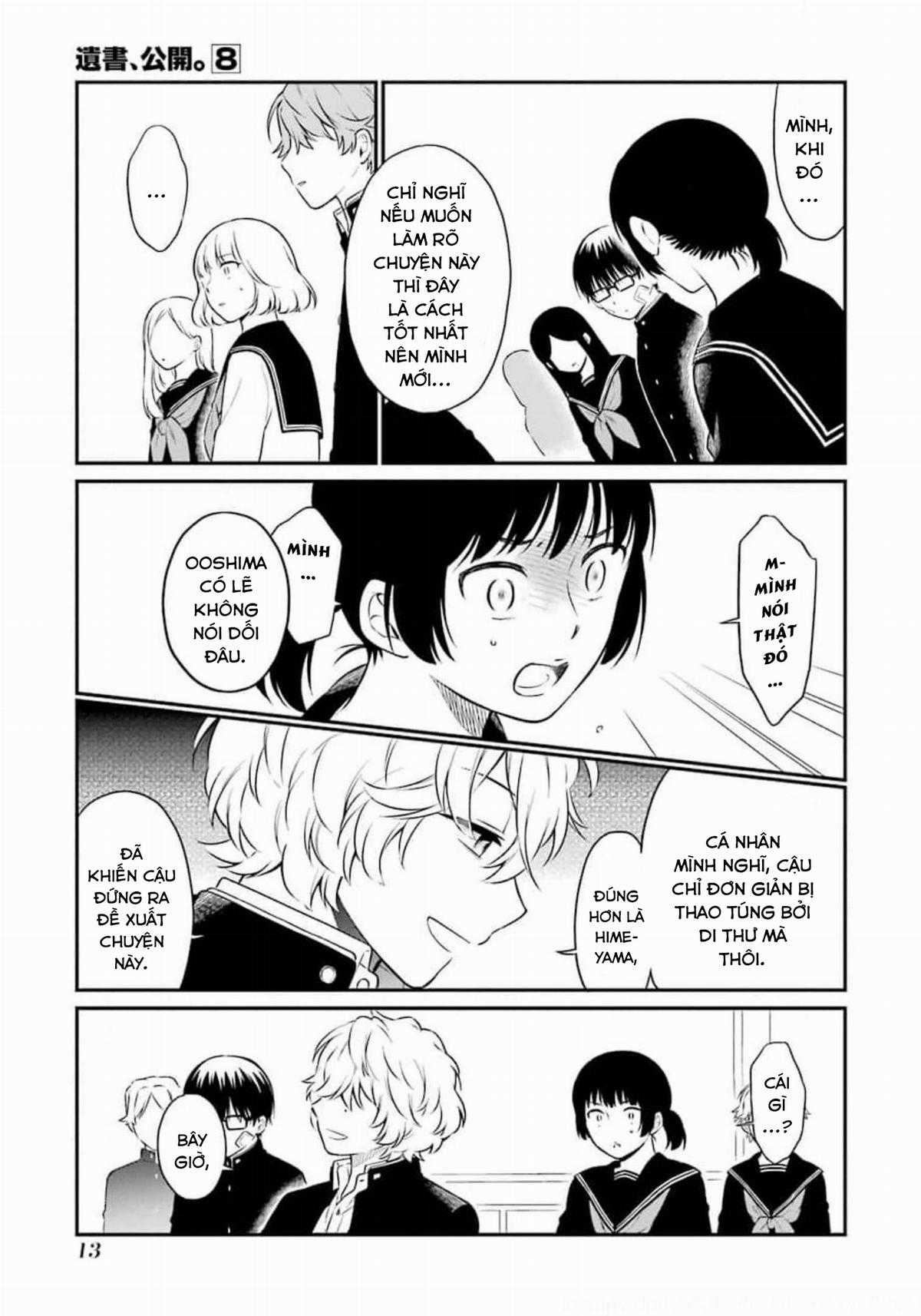 Di Thư Trên Bàn Chapter 39 trang 13