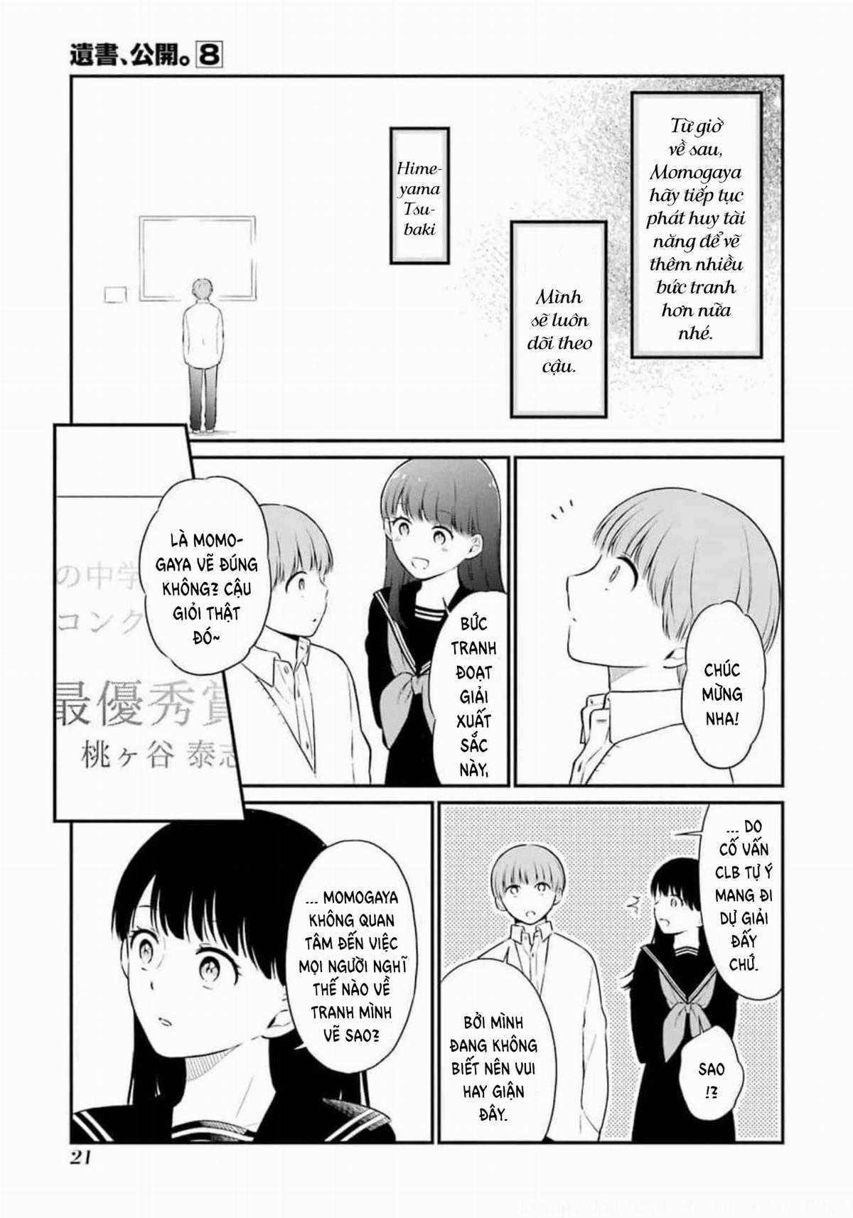 Di Thư Trên Bàn Chapter 39 trang 21