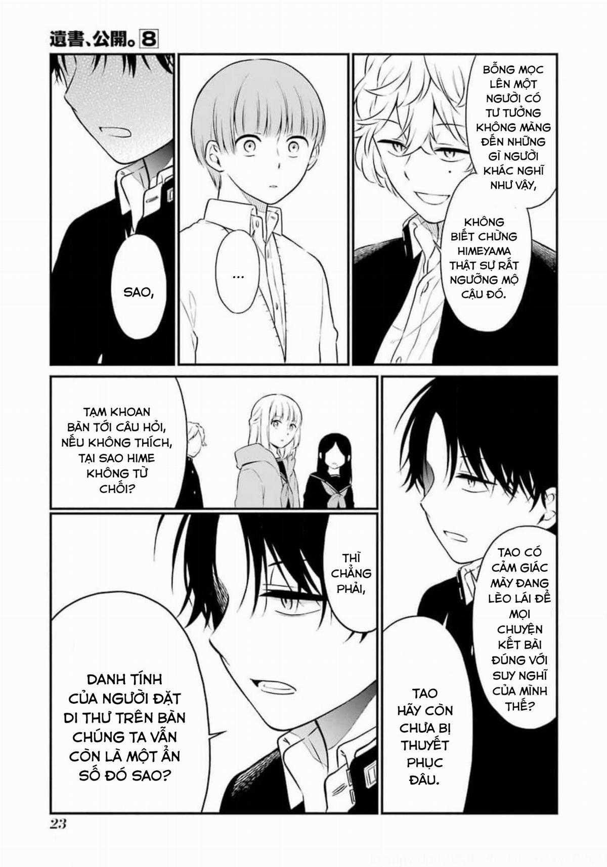 Di Thư Trên Bàn Chapter 39 trang 23