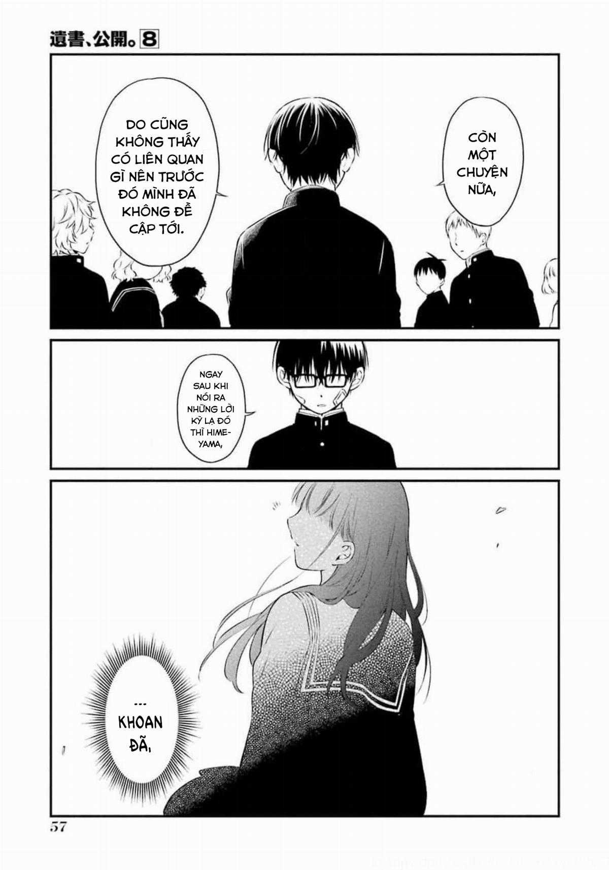 Di Thư Trên Bàn Chapter 40 trang 27