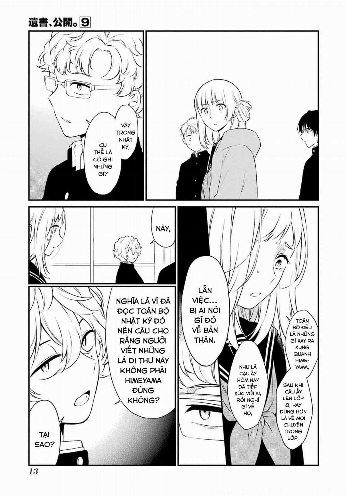 Di Thư Trên Bàn Chapter 44 trang 14