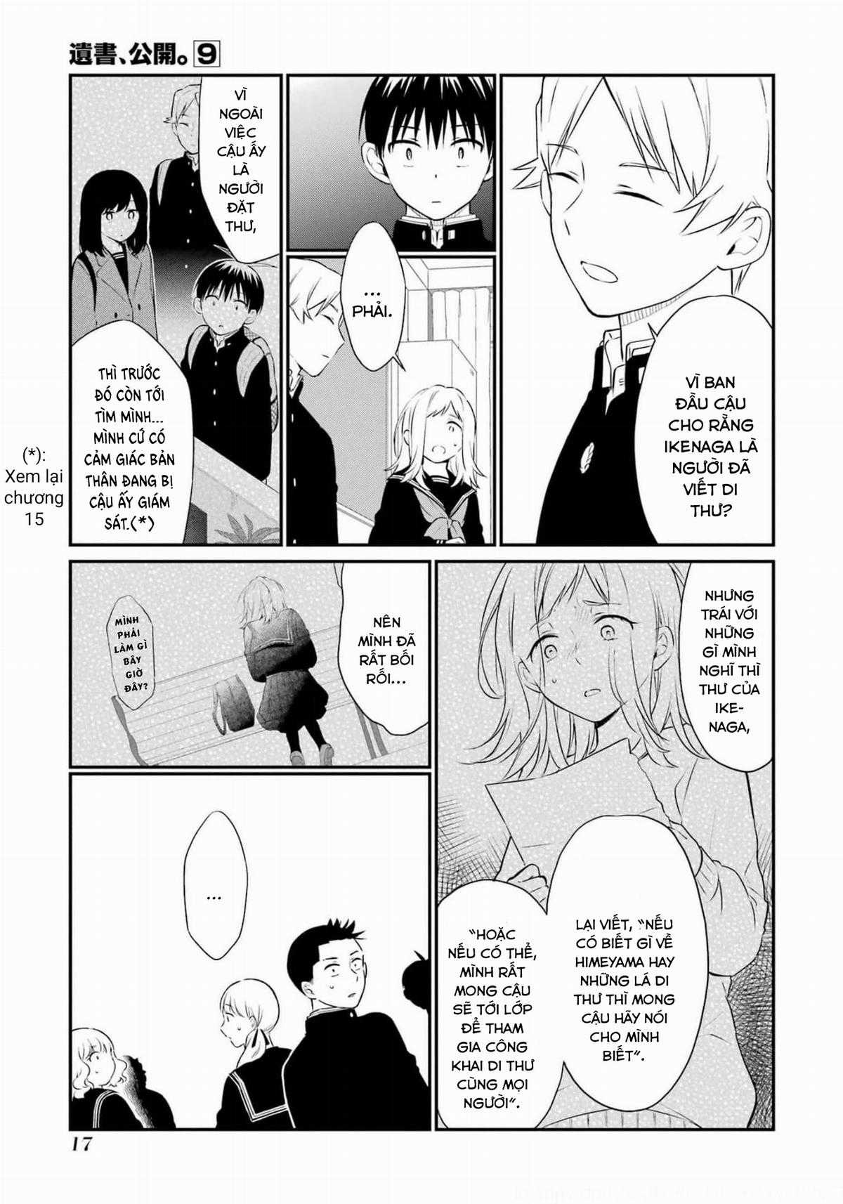 Di Thư Trên Bàn Chapter 44 trang 18