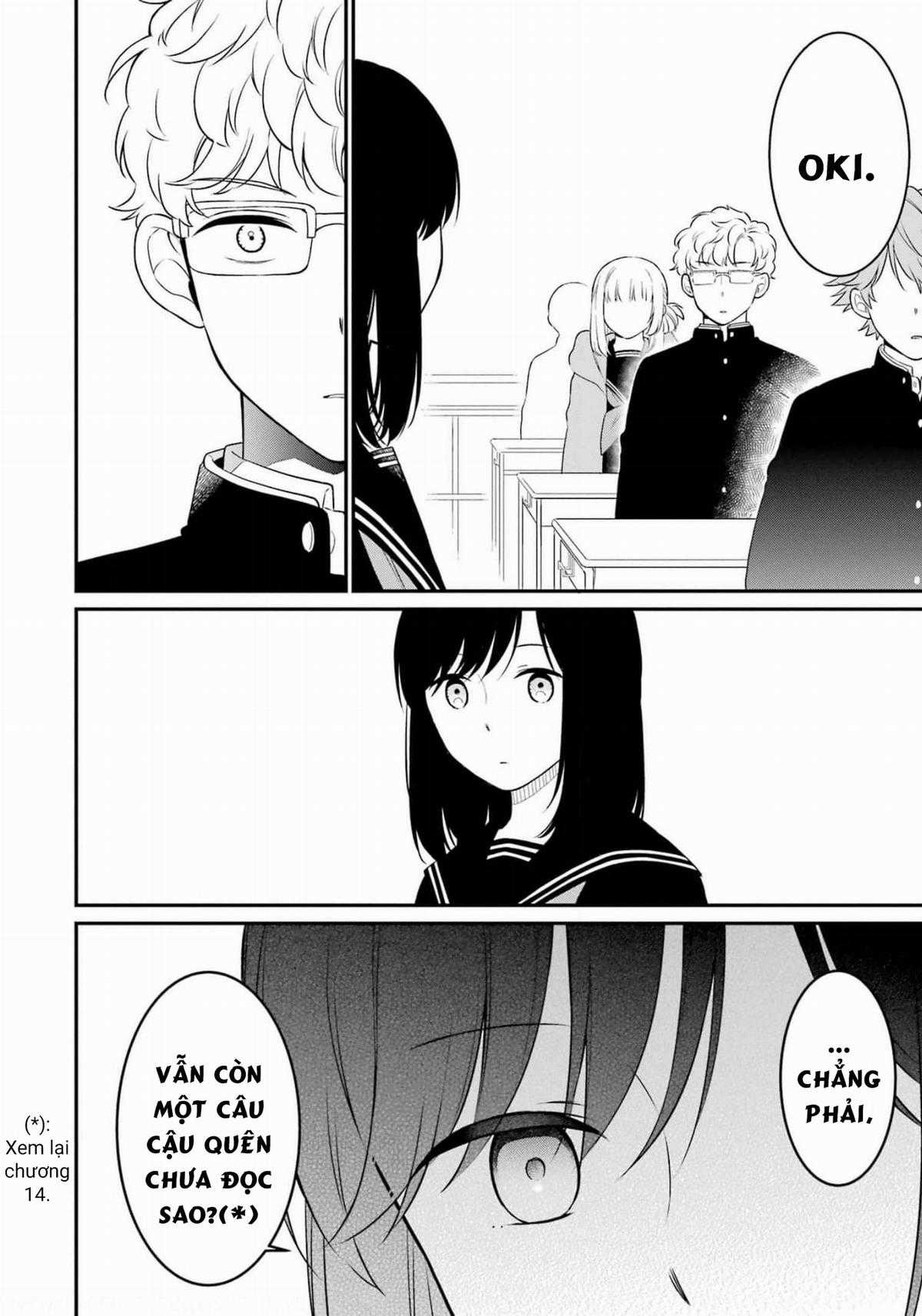 Di Thư Trên Bàn Chapter 46 trang 15