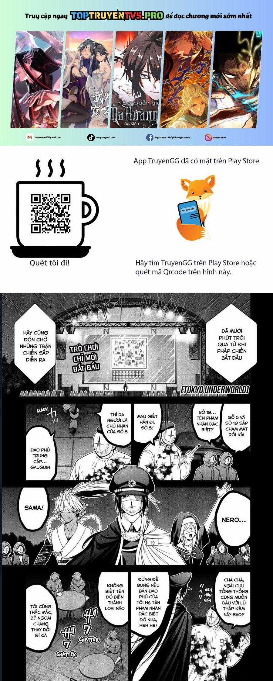 Địa Phủ Tokyo Chương 61 trang 1