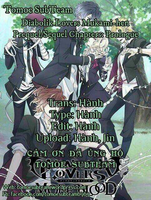 Diabolik Lovers More, Blood Prequel & Sequel Chapter 2 trang 1