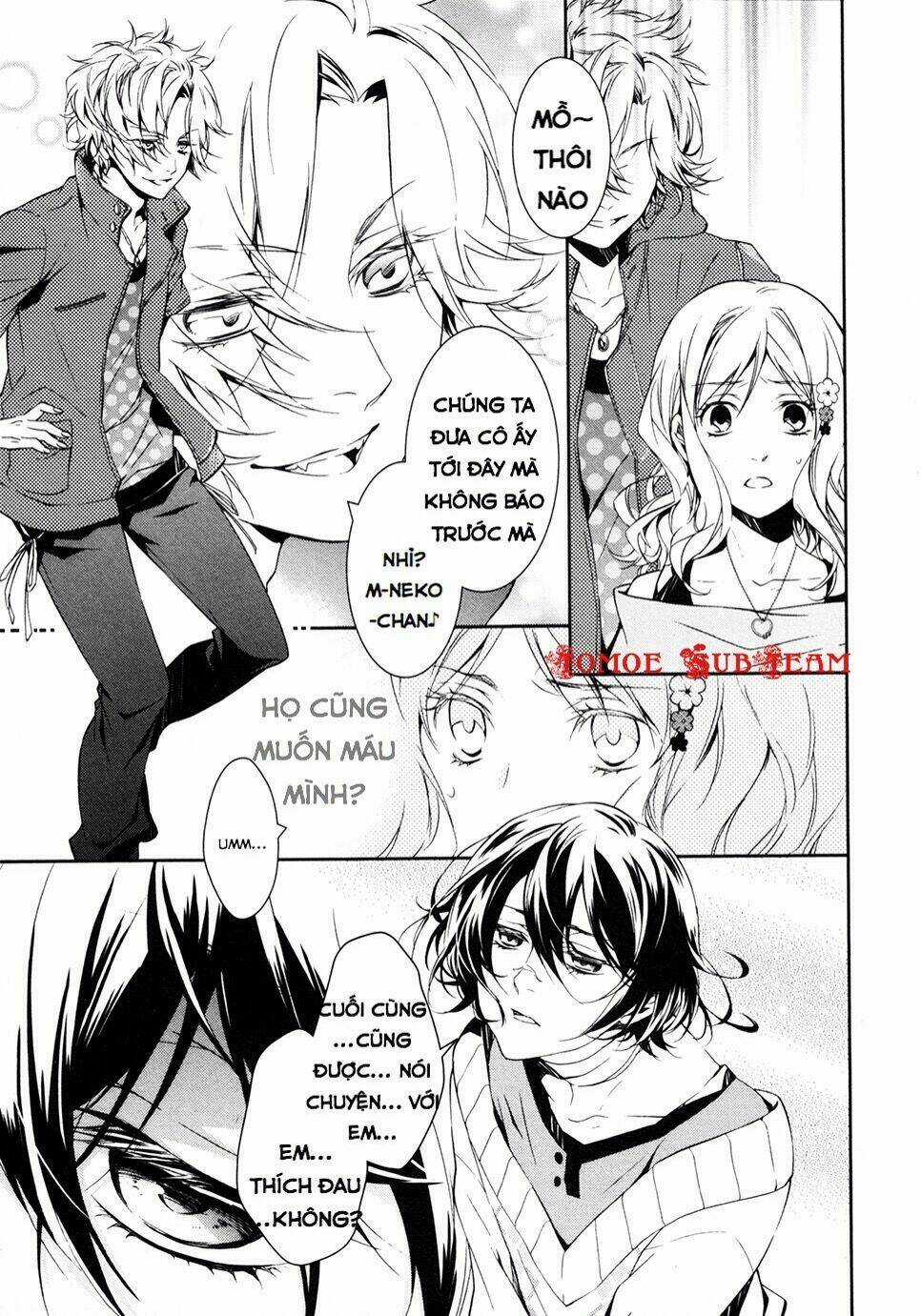 Diabolik Lovers More, Blood Prequel & Sequel Chapter 2 trang 10