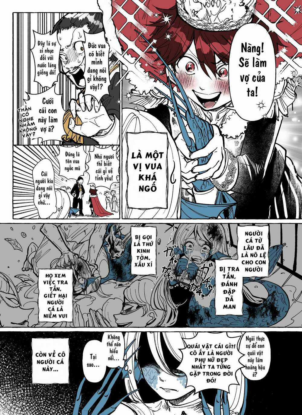 Diana Là Cô Người Cá Kì Lạ Chapter 1 trang 2