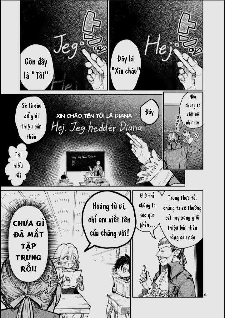 Diana Là Cô Người Cá Kì Lạ Chapter 10 trang 4