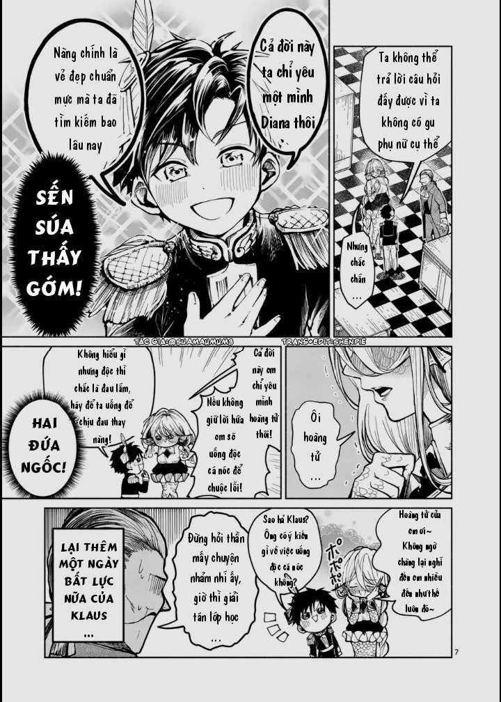 Diana Là Cô Người Cá Kì Lạ Chapter 3 trang 6