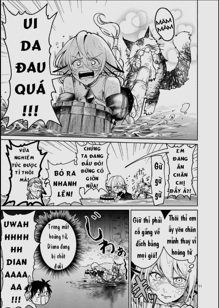 Diana Là Cô Người Cá Kì Lạ Chapter 8 trang 10