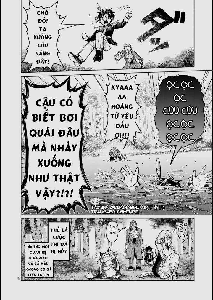 Diana Là Cô Người Cá Kì Lạ Chapter 8 trang 11