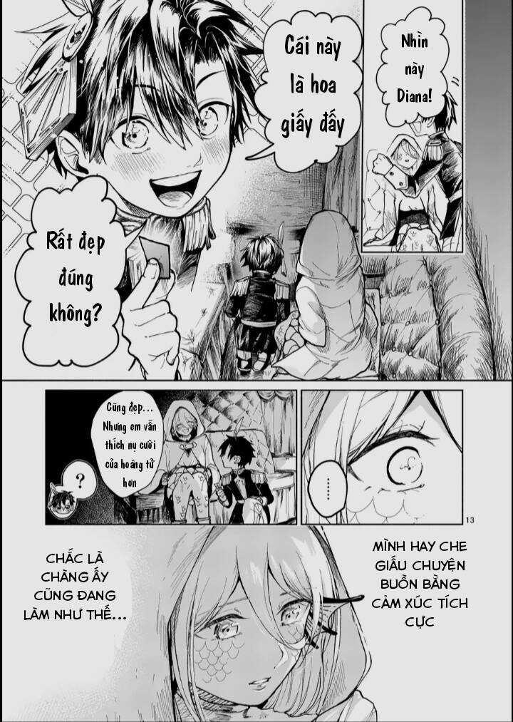 Diana Là Cô Người Cá Kì Lạ Chapter 9 trang 11