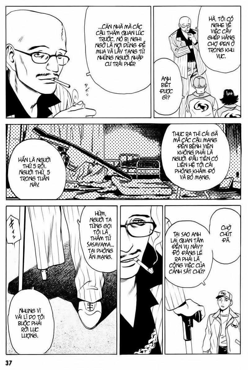 Dịch vụ Chuyển xác Kurosagi Chapter 12 trang 37