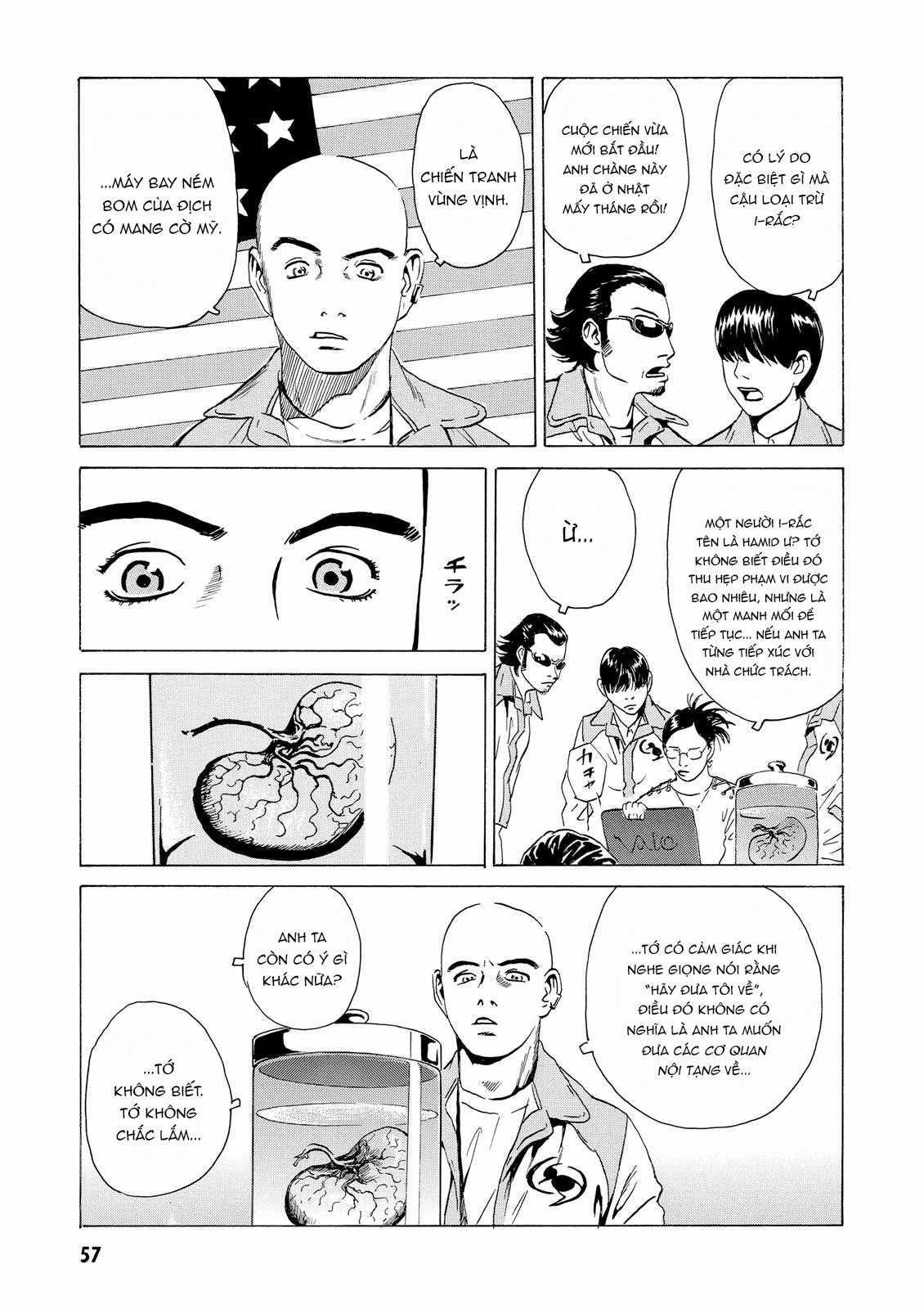 Dịch vụ Chuyển xác Kurosagi Chapter 13 trang 11