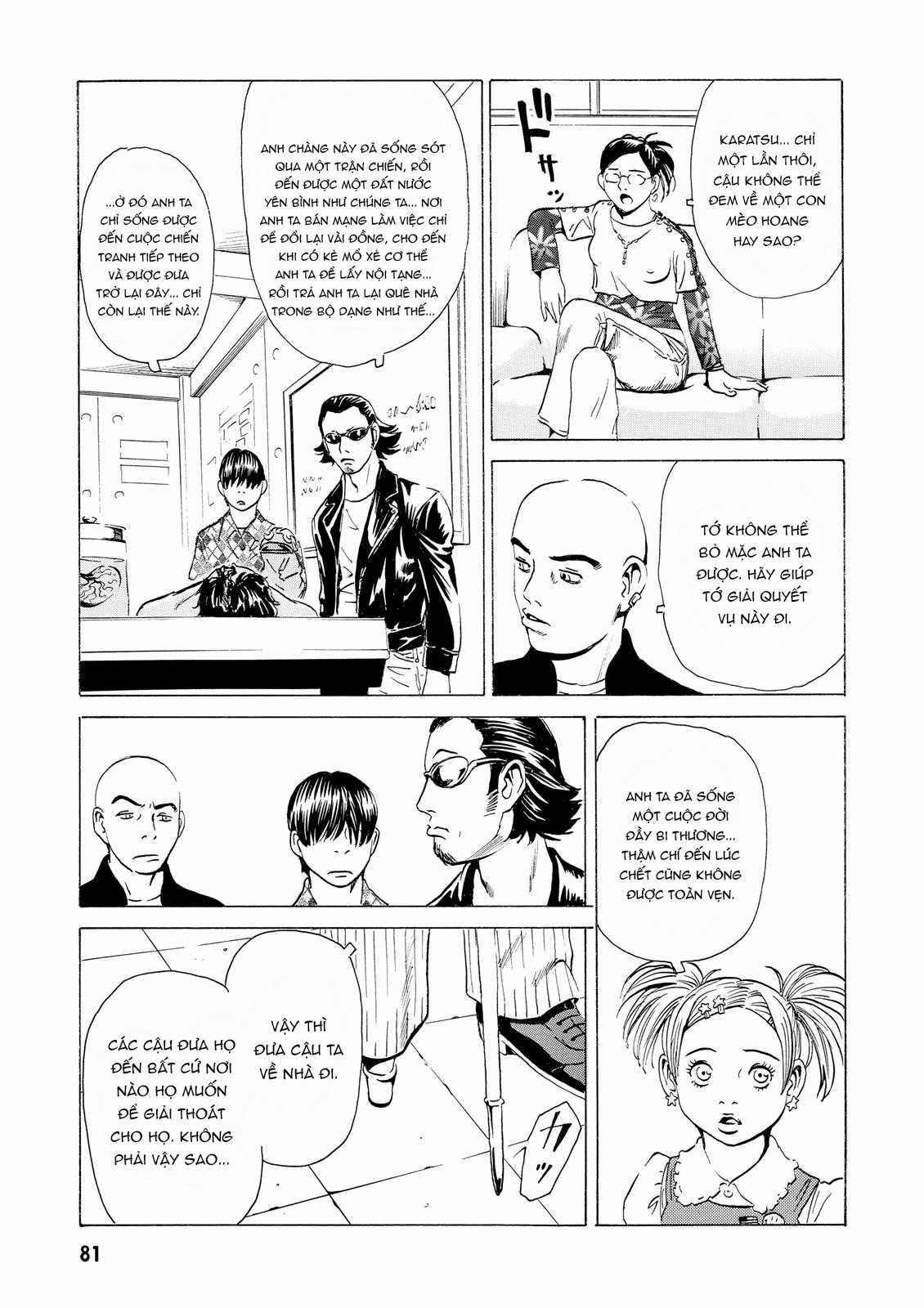 Dịch vụ Chuyển xác Kurosagi Chapter 13 trang 34