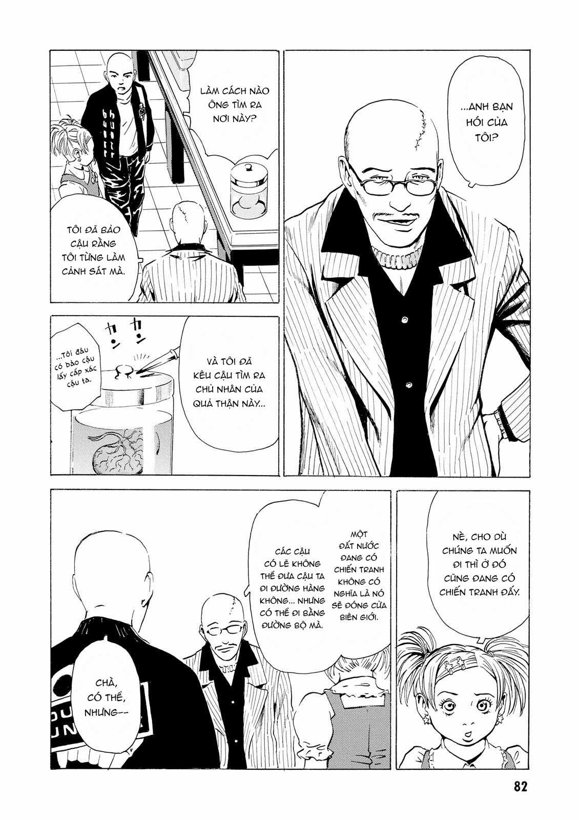 Dịch vụ Chuyển xác Kurosagi Chapter 13 trang 35