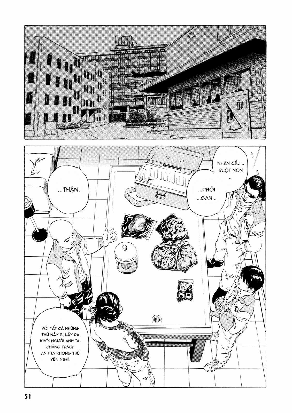 Dịch vụ Chuyển xác Kurosagi Chapter 13 trang 5