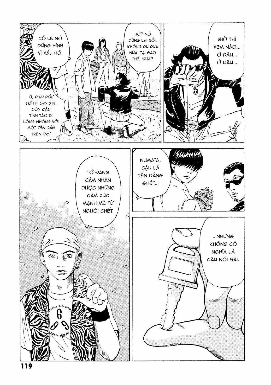 Dịch vụ Chuyển xác Kurosagi Chapter 18 trang 11