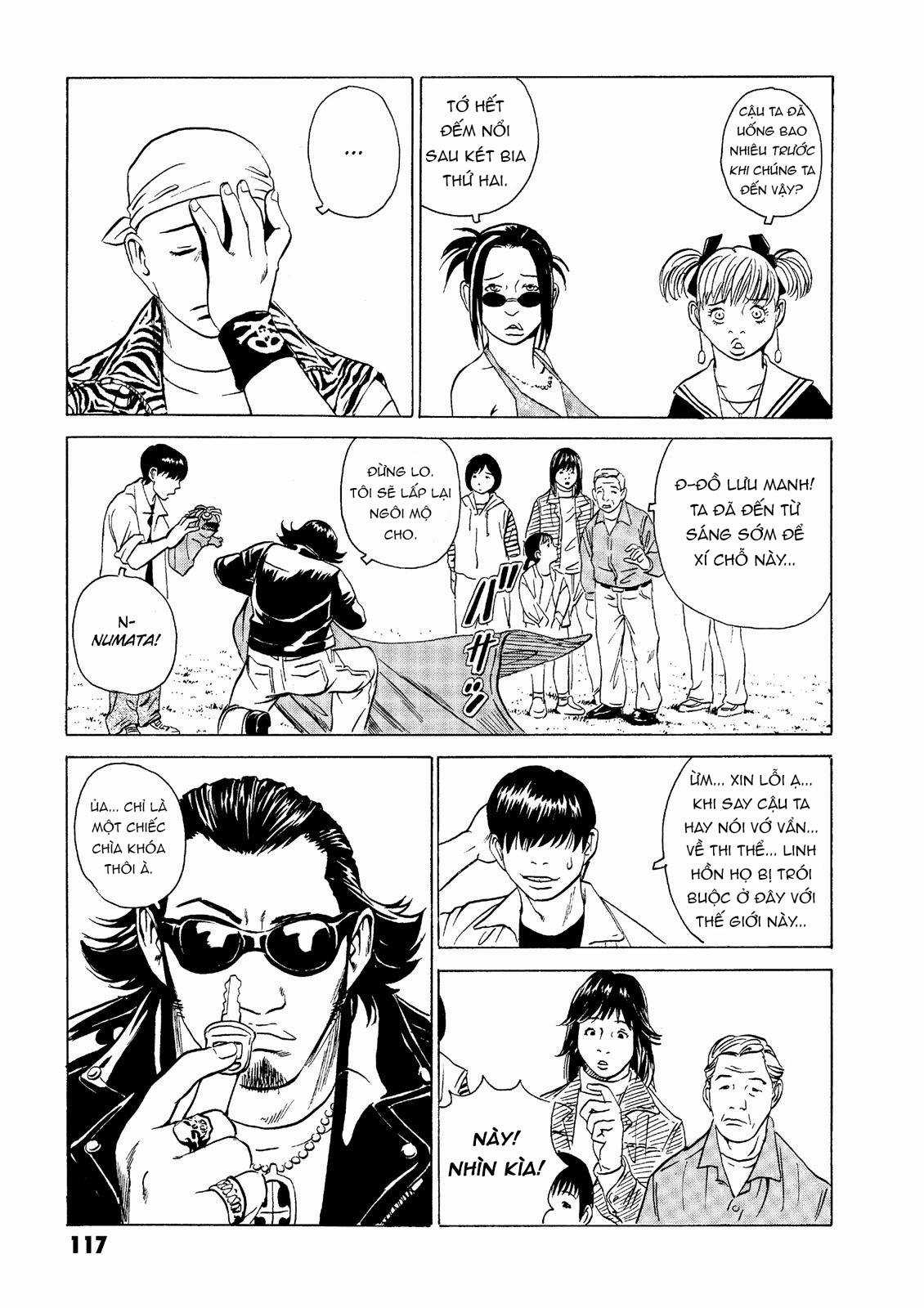 Dịch vụ Chuyển xác Kurosagi Chapter 18 trang 9