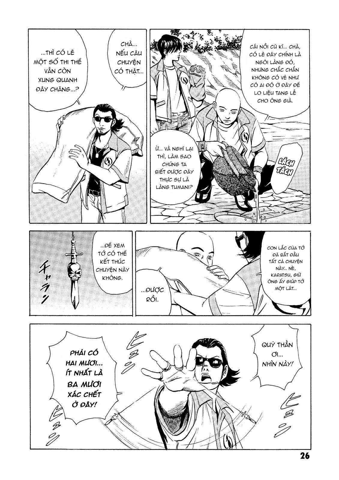 Dịch vụ Chuyển xác Kurosagi Chapter 20 trang 24